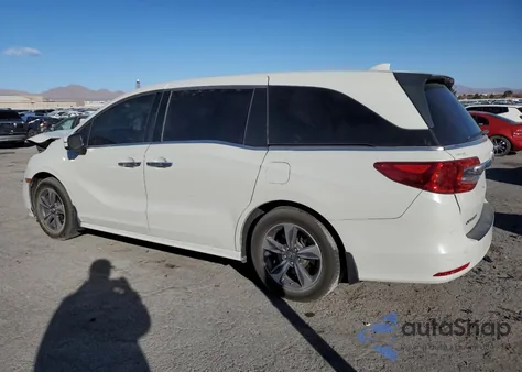 2019 Honda Odyssey Touring from USA, damaged, VIN 5FNRL6H86KB053432